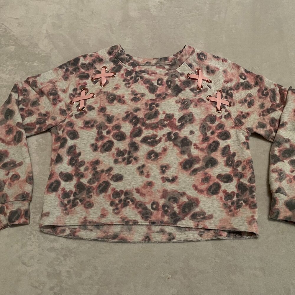Justice (mall days) size 10 set including stretch pants & matching sweatshirt. - Picture 6 of 13